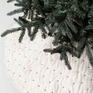 Target Hearth & Hand Magnolia Cream Embroidered Tree Skirt